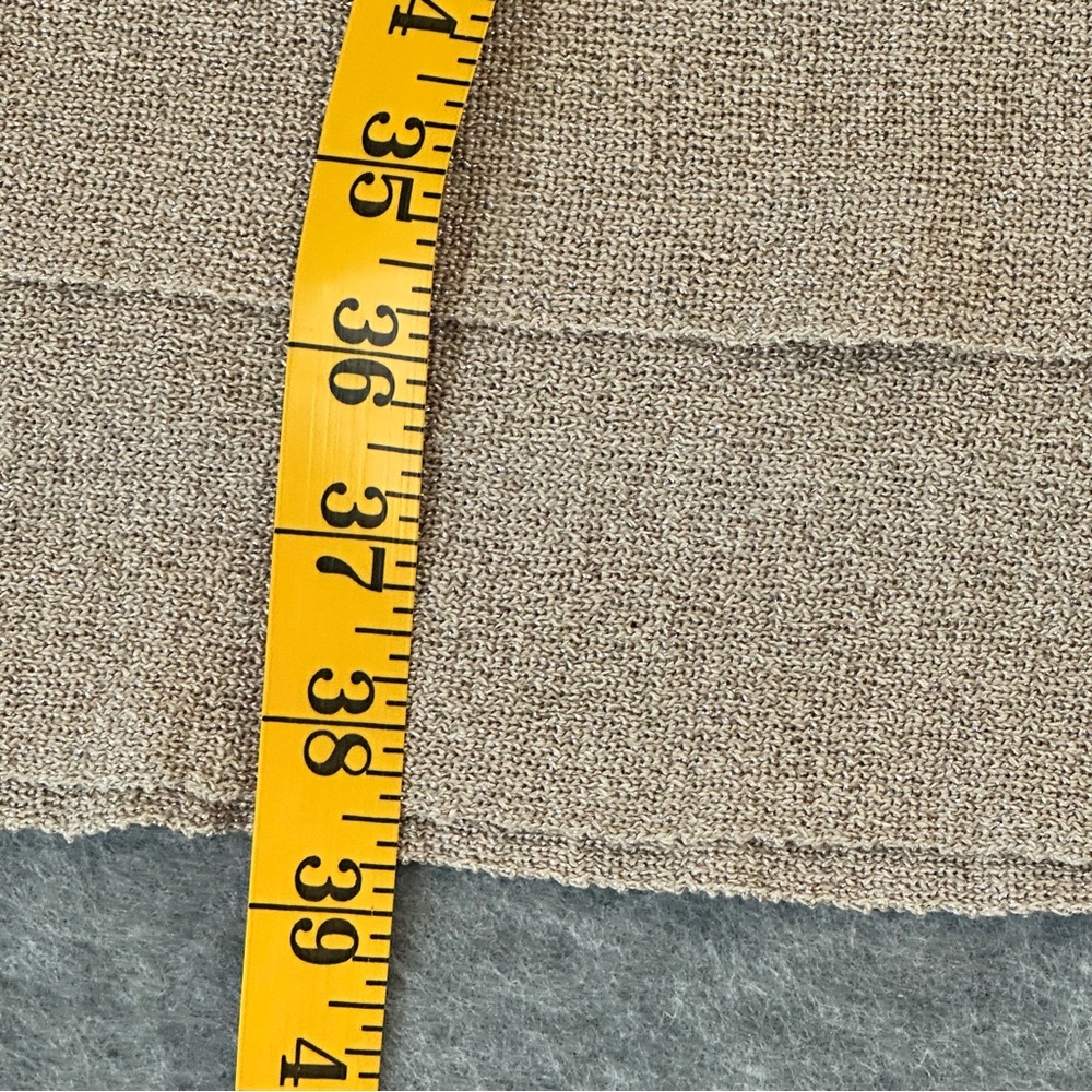 BCBGMaxAzria Taupe Layered Long Sleeve Dress - Picture 12 of 15